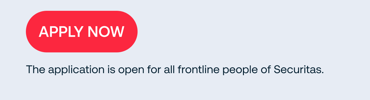 Apply for the Melker Schörling Scholarship. The application is open for all frontline people of Securitas.